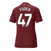 Manchester City Phil Foden #47 Fotballklær Tredjedrakt Dame 2024-25 Kortermet